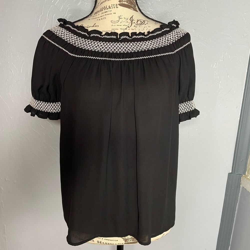 Express Sheer Top Size L